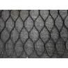 China Black Oxide Hand Woven Wire Rope Mesh , Stainless Steel Diamond Wire Mesh Fencing wholesale
