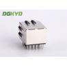 10 Pin Receiver Filter RJ45 jack with internal isolation transformer 1000 BASE