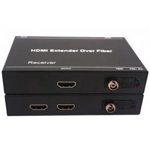 China DC 5V 2A 3.4Gbps 4K HDMI Extender Over Fiber Optic Cable supplier