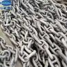 China 90MM Grade U3 Stud Link Anchor Chain With ABS Cert. Black Painted In Stock wholesale