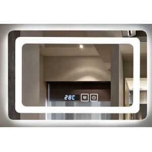 China IP44 Wall Mounted Led Behind Mirror For Luxury Hotel , Frameless Bathroom Mirror supplier