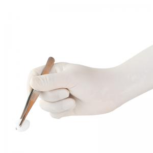 China EN374 Latex Medical Examination Disposable Hand Gloves No Leakage supplier