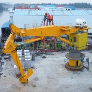 China 100t Deck Hydraulic ABS Offshore Knuckle Boom Crane supplier