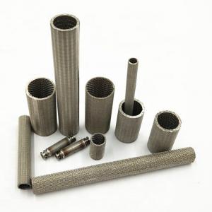 High Strength Sintered Wire Mesh Filter Cartridge For Industrial Pressure Filter