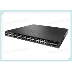 Cisco Fiber Optic Ehternet Switch WS-C3650-48TS-S 48 Ports Layer 3 IP Base IOS Managed