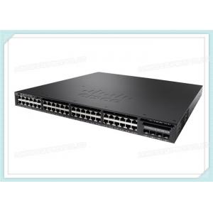 China Cisco Fiber Optic Ehternet Switch WS-C3650-48TS-S 48 Ports Layer 3 IP Base IOS Managed supplier