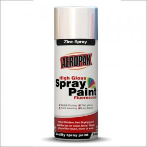 China Aeropak Super Zinc Spray Paint , Anti Corrosion Paint For Metal supplier