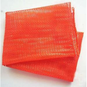 China Orange Color Plastic , PE , PP Woven mesh vegetable bags 50kg For Onions And Eggplant supplier