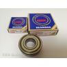 Non - Sealed Deep Groove Ball Bearing NSK 6205 For Textile Machinery