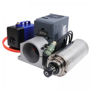 China 3.2KW Water Cooling Spindle Motor Kit with 220V Inverter and 2.5M ER20 Collet Perfect supplier