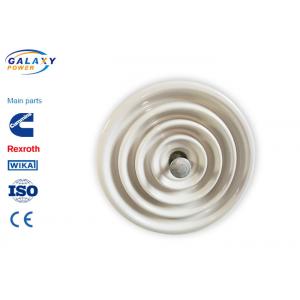 High Voltage Disc Suspension Insulator , Porcelain Insulator For Electric Power Line