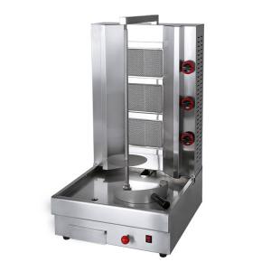 China 23 KG Automatic Grade Automatic Gas Shawarma Machine for Fast and Kebab Doner Slicing supplier