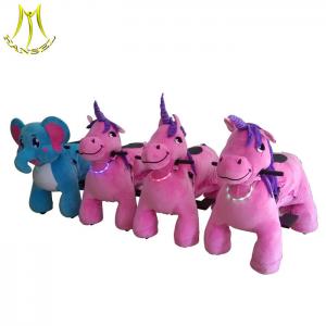 China Hansel    cheap kids ride on toys uicorn fun birthday party games ride for kid supplier
