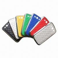 Soft Goat Leather Case for Samsung Galaxy S3, with Classic Handwork