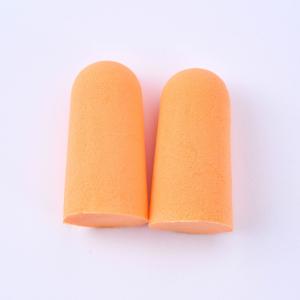 E-1013 Bullet Type Sound Proof Ear Plugs For Sleeping Soft Resilient Material