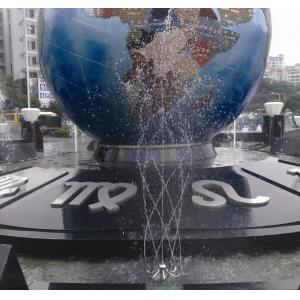 China 1.5 Brass Chrome Fountain Pool Using Garden Rotating Fountain Nozzle Water Sprinkler supplier