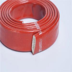 High Temperature Silicone Coated Fiberglass Sleeving Silicone Cable Sleeve