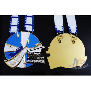 China Zinc alloy Die Casing Metal Carnival Custom Sports Medals Marathon Half 10k 5k Medallion supplier