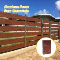 China Aluminum Fence Profile Square Tube Wall Panel Ready Mold China Source Factory Supply on sale