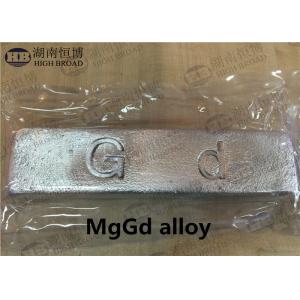 China MgGd30% MgGd25% alloy ingot magnesium gadolinium master alloy ingot grain refiner wholesale