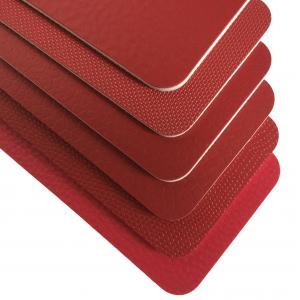 Kindergaten PVC Sports Flooring Red Color Sound Insulation For Table Tennis Court