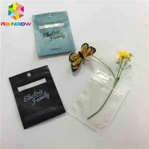 China Transparent Clear Front Plastic Pouches Packaging Aluminum Foil Back Weed Mylar Bag supplier