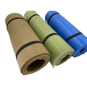 Unisex Yoga Exercise Mat Thick Non Slip Fitness Mats With Elastic Strap