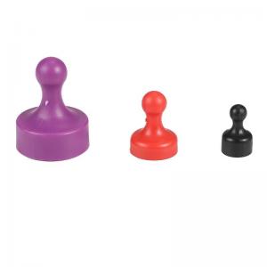 China Pawn Shape Whiteboard Magnetic Button Pins Colorful For School Home Office supplier