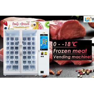 22 Inch Frozen Vending Machine For Meat Cheese Ice Cream Locker Size Customized