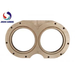 China Wear Resistant Concrete Pump Parts Tungsten Carbide Plate And Cutting Ring supplier