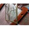 China 7.5mm Single Cabinet Leaded Glass With Brass Zinc Grey Patina Caming wholesale
