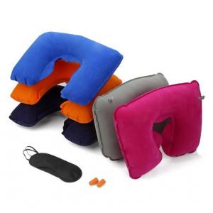 China travel kit eyemask earplug inflatable pillow promotional gift travel set supplier