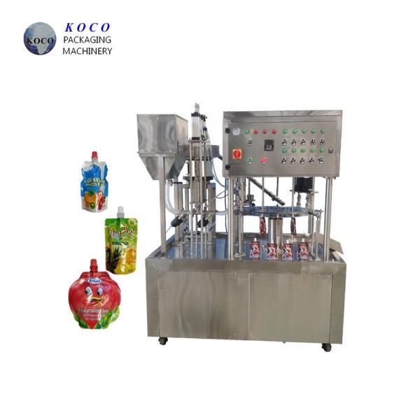 Automatic Liquid Filling Machine Pneumatic Capping with Accurate Quantitative Filling