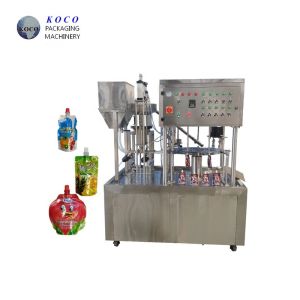 Automatic Liquid Filling Machine Pneumatic Capping with Accurate Quantitative Filling