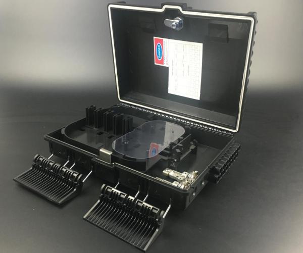 16 Core Fiber Optic Distribution Box 8 - 24 Fibers Capacity For FTTH Network