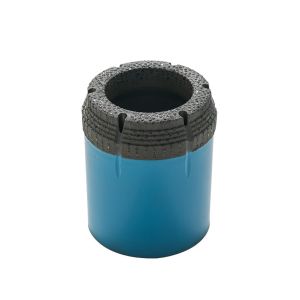 China Improved Hole Straightness Surface Set Diamond Core Bits Compatible With Various Drilling Rigs on sale