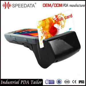 China IP65 Outdoor Dustproof Handheld Terminal PDA Scanner Android Smart MSR Card supplier