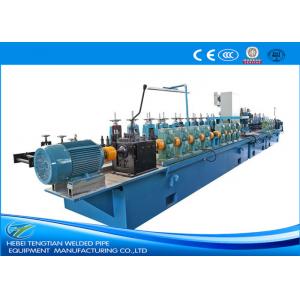 Decoration Use Stainless Steel Tube Making Machine Welding Speed 15m / Min Pipe Dia 64mm