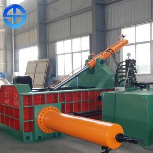 China Industry Recycling Press Machine 1250 KN Scrap Aluminum Baler Customized Bale Size wholesale