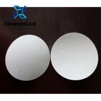 China Hot Sale Custom Food Grade Paper +PE+ Alu Foil +NU Round Foil Tray With Lid For Plastic Bottle Drum on sale