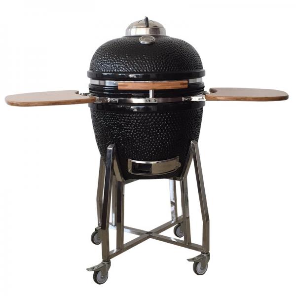 Wood Fired Pizza Oven Smoker Mission Gourmet Kamado Big Joe 24