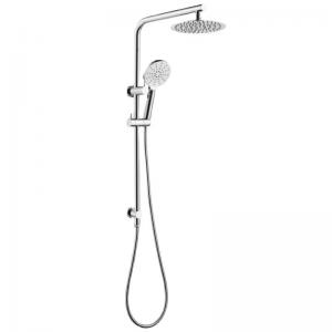 Wall Hanging Sliver Bathroom Shower Faucet SUS304 Stainless Steel