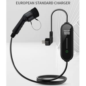 7kw 32a home electric charger station evse ev charging cable portable type 2 ac ev charger with european plug