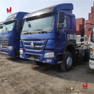 China SINO Truck HOWO 371hp 60 Tons 18 Wheeler Heavy Duty Tractor Truck and Trailer supplier