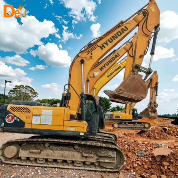 2022 Year Used Hyundai 485 Excavator Second Hand Construction Digging Machine Crawler Type
