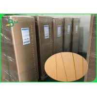 China Uncoated Unbleached Kraft Board 150 - 450GSM Great Stiffness SGS Standard on sale