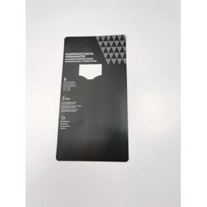 My Own Design Silver Hot Stamping Blister Insert Card for Electronics  Printing Paper