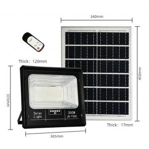 IP67 Aluminum ABS 200w SMD Solar powered Flood Lights Outdoor Led Flood Light With Power Display