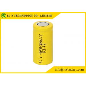 NI-CD 2/3AA450mah 1.2V Nickel Cadmium Rechargeable Batteries Wide Temperature Range