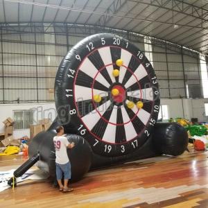 China Soccer Darts Outdoor  Interactive Kickball Inflatable Dart Board Sport Game supplier